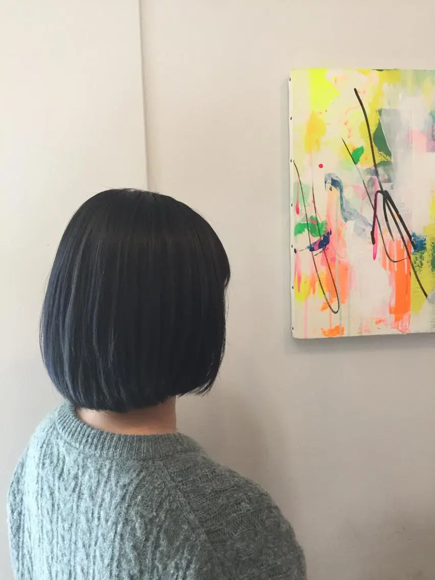 ミディアム カラー 💘透明感カラー💘 沖本 将宏のヘアスタイル