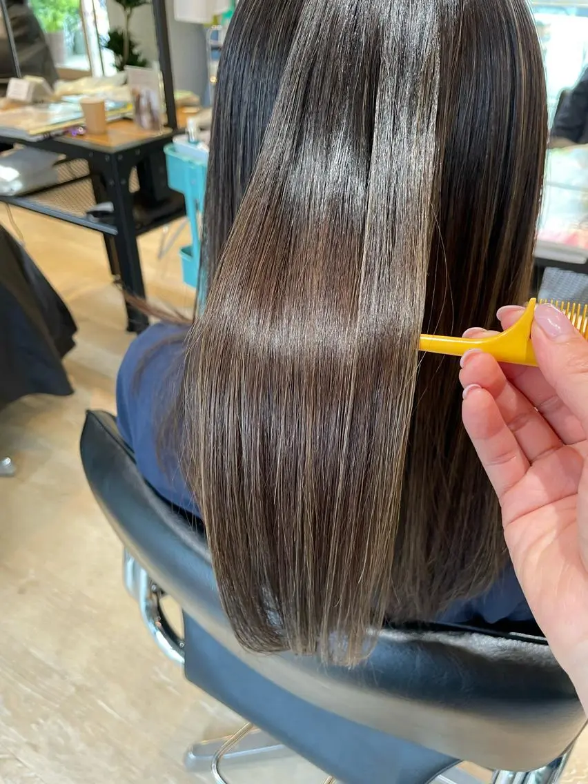 セミロング パーマ hazuki 🌝のヘアスタイル