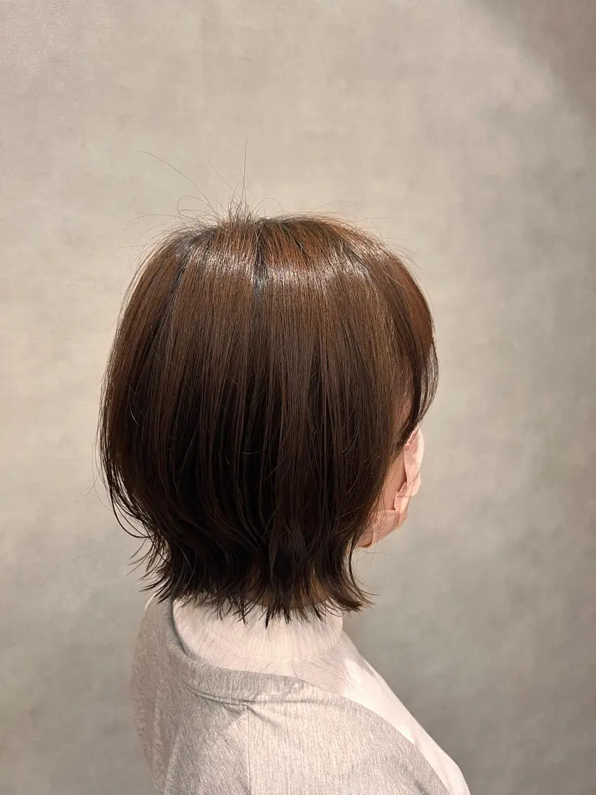 ショート 顔周りカット レイヤーカット 橘 裕花のヘアスタイル
