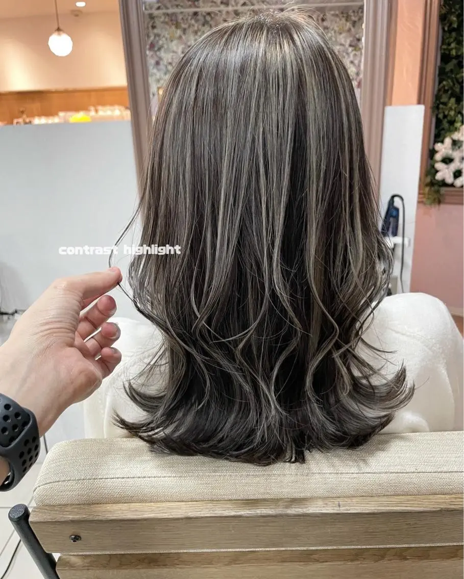 ロング Saako/髪質改善 /耳つぼジュエリーのヘアスタイル