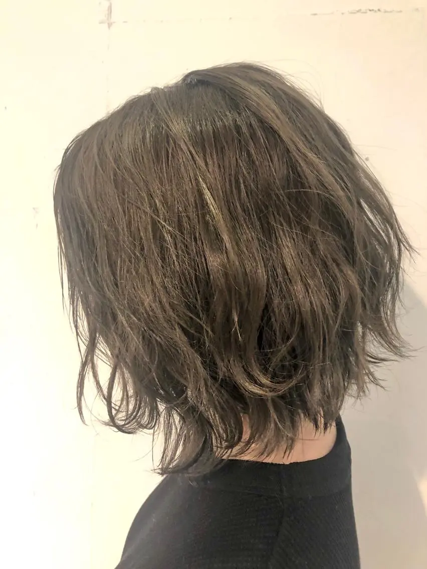 ミディアム 🌱初夏の透け感カ ラー🌱HIDEKAのヘアスタイル