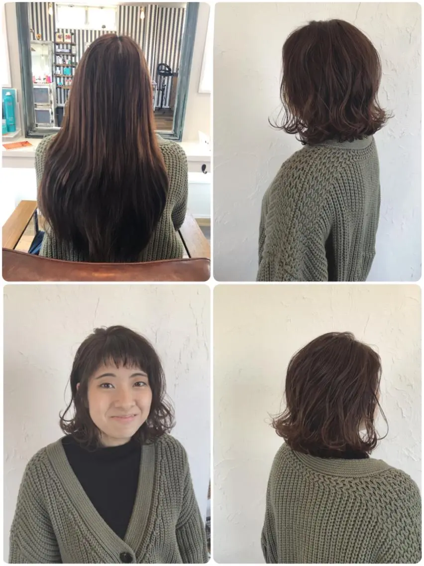 ショート カラー パーマ ヘアアレンジ メンズ 成人式 ボブ 豊橋美容院 ソンリエのヘアスタイル