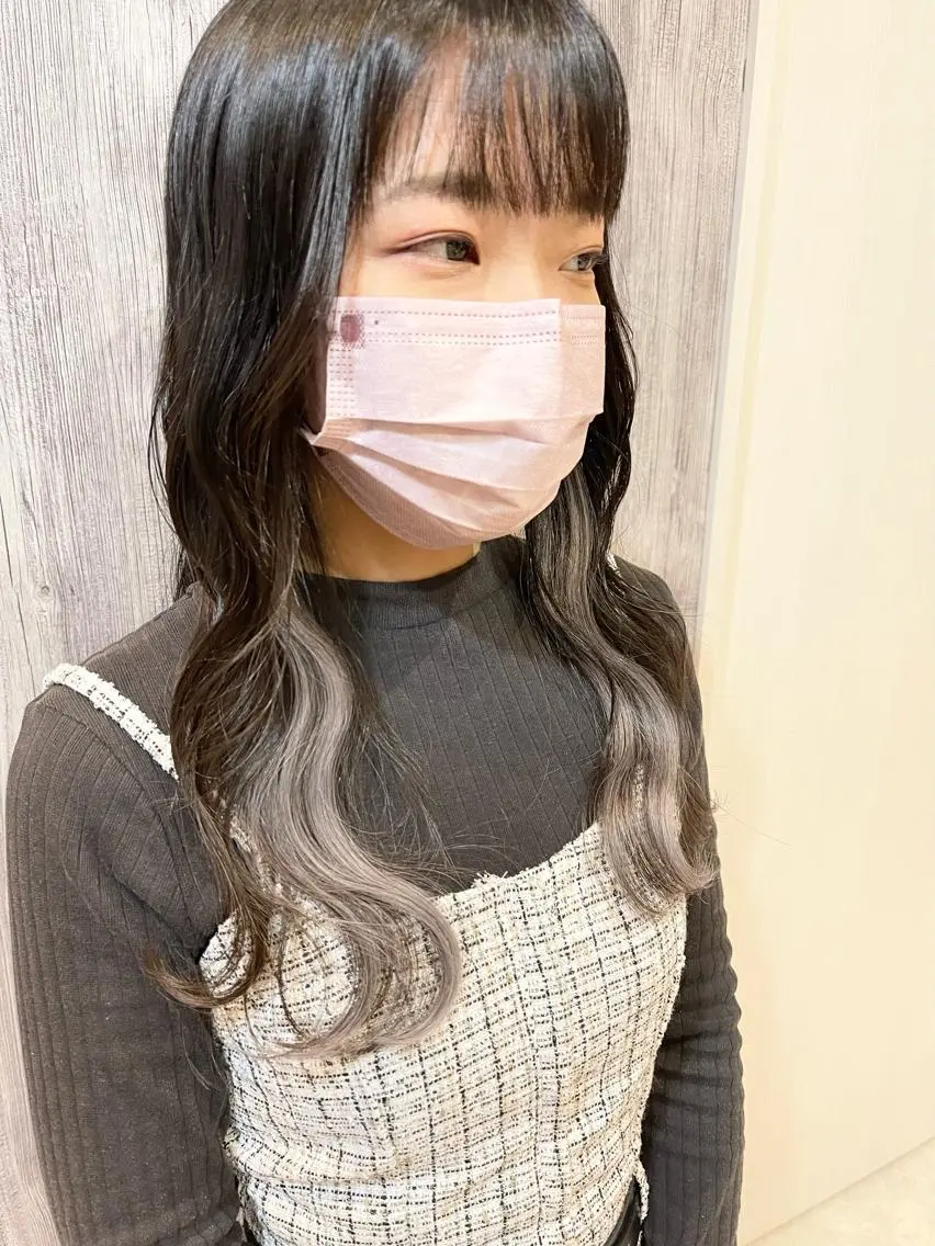 ロング エクステ 髪質改善で 憧れの潤艶美髪にのヘアスタイル