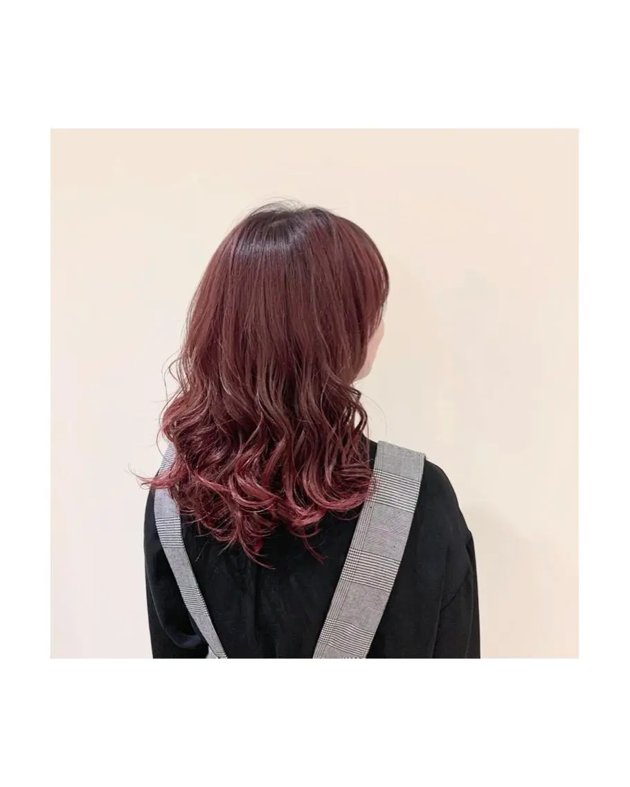 ミディアム 藤原 健人のヘアスタイル