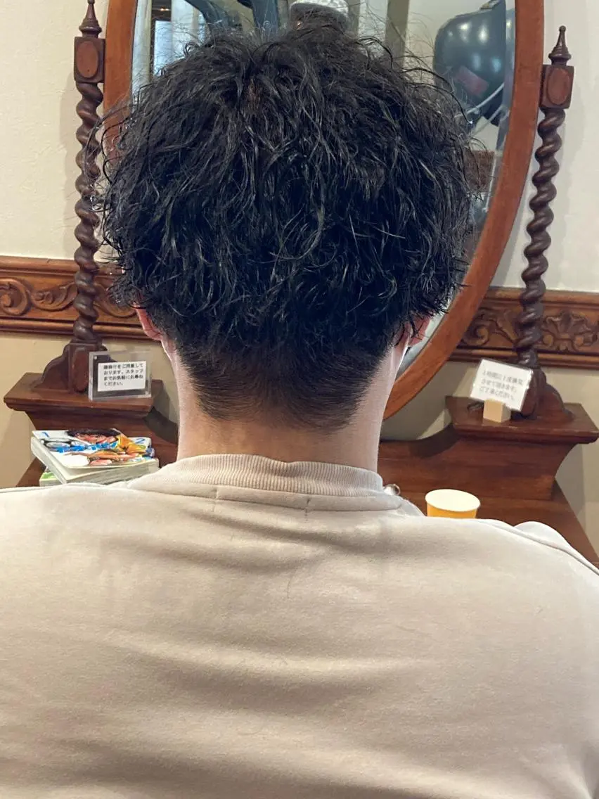 パーマ メンズ おしゃれ泥棒 石原メンズ特化美容師のヘアスタイル