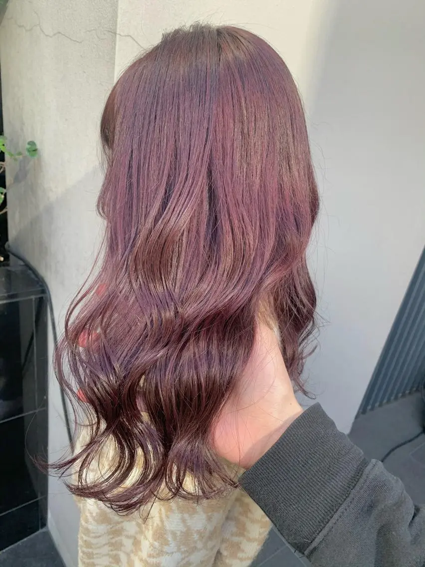 セミロング カラー カット ヘアカラー トリートメント 矢野 晃平のヘアスタイル