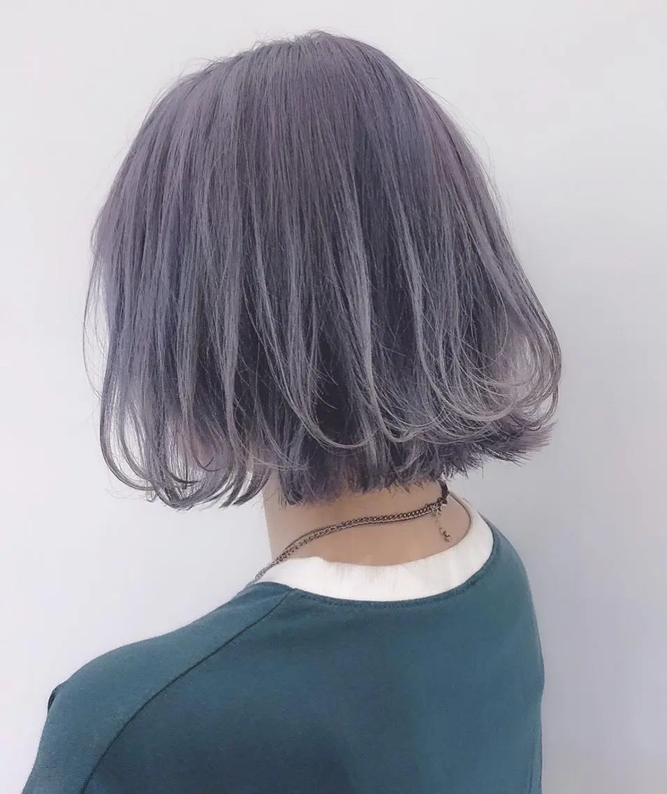 ミディアム カラー パーマ beauty   beast 西新店のヘアスタイル