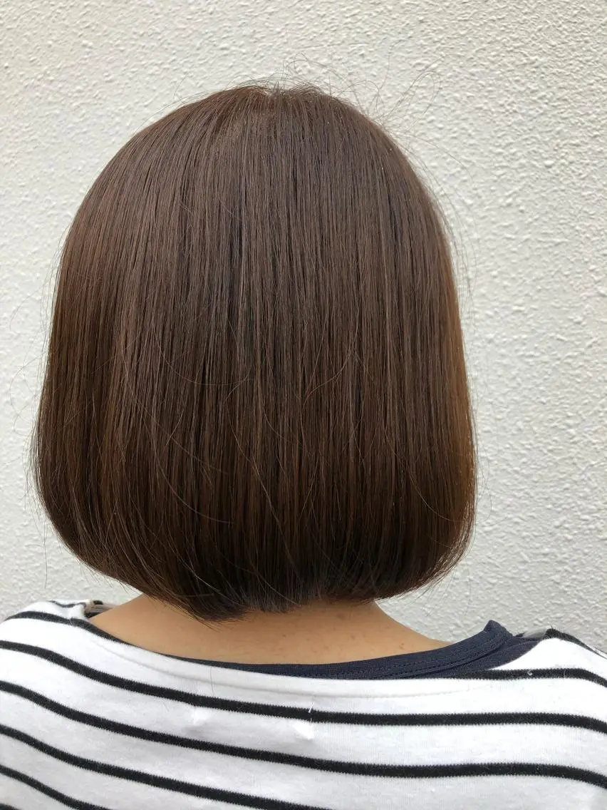 ショート ボブ カット 代表山口ひな 髪質改善のプロのヘアスタイル