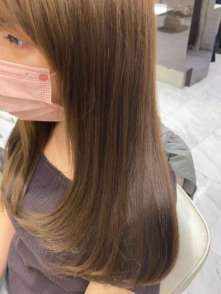 ロング レイヤーカット シャギー 目黒 碧人のヘアスタイル