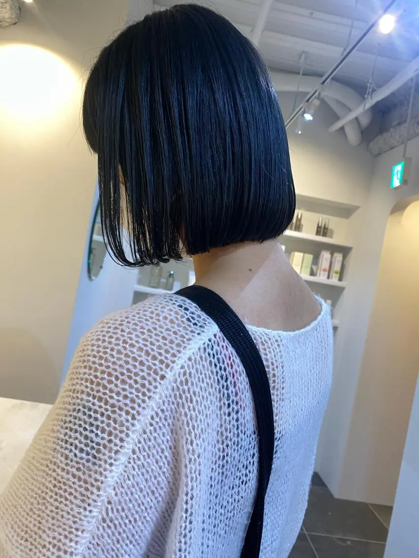 ミディアム カラー 砂原 ひよりのヘアスタイル