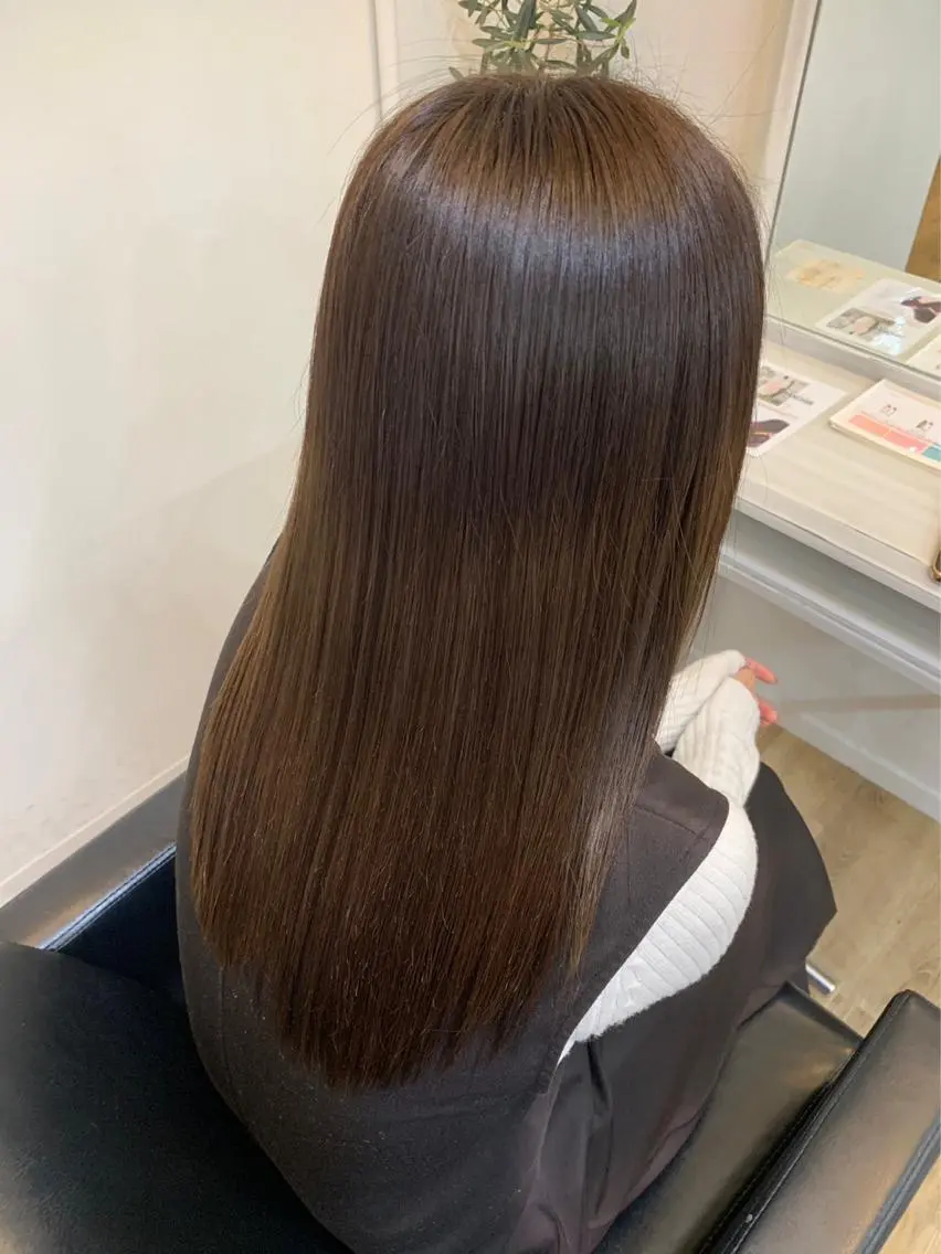 ロング カラー ブリーチ ケアブリーチ ダブルカラー ハイライトカラー イルミナカラー 神戸ボブ✂️ ioe三宮/田 伸佳のヘアスタイル