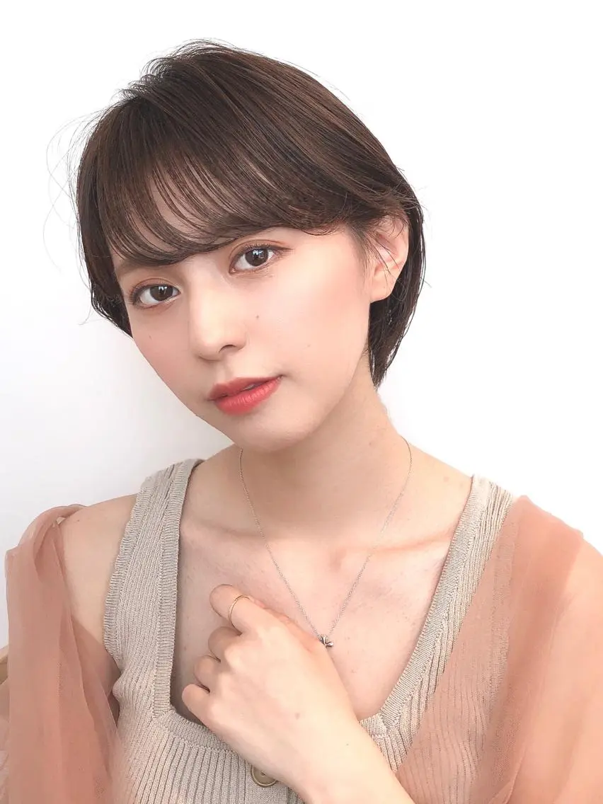 ショート ショートヘア レイヤー×髪質改善✨ 渋谷/佐藤侑哉のヘアスタイル