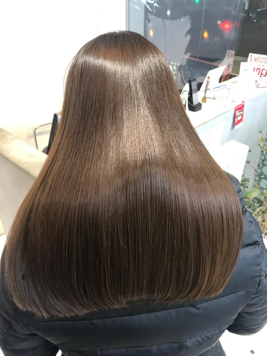 セミロング ヘアカラー トリートメント 【髪質改善特化･ 福田航洋】のヘアスタイル