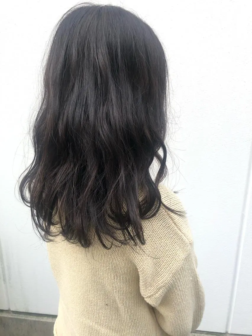 ロング カラー ヤマモト マイのヘアスタイル