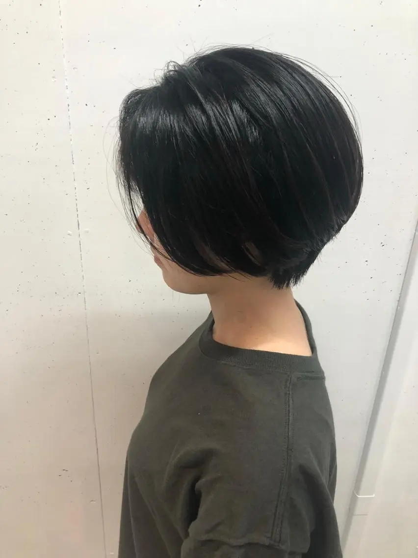 ショート ショートヘア カット 久保田 千尋のヘアスタイル