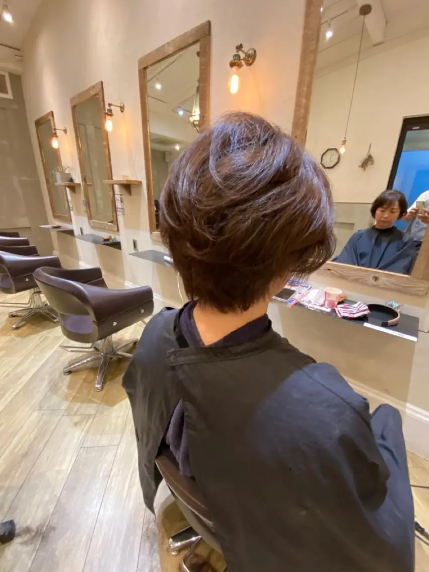 ショート マツモト シゲキのヘアスタイル