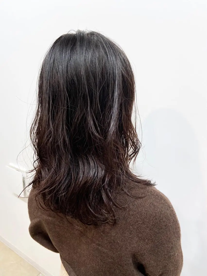 ミディアム パーマ ミディアムパーマ 🌷レイヤーカット/ フルキシオリ🌷のヘアスタイル