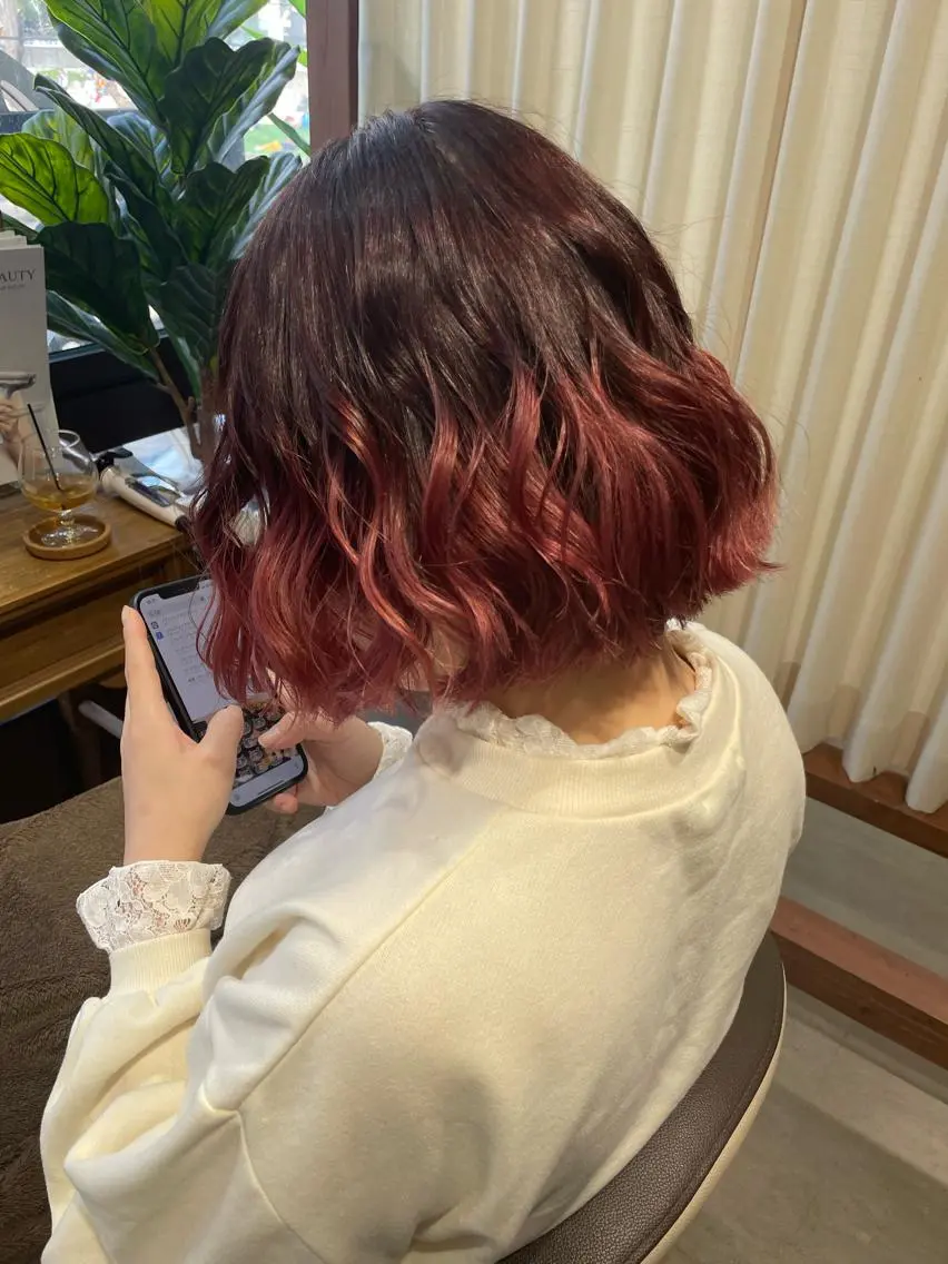 ショート カラー ヘアカラー 羽田翔大/ブリーチ/ レイヤー/店長のヘアスタイル