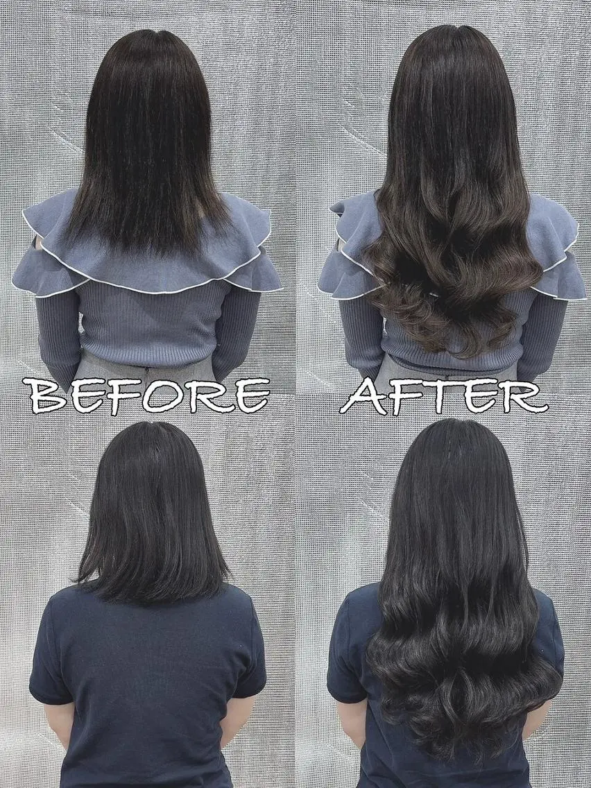 ロング カラー ヘアアレンジ シールエクステ バレイヤージュ ブリーチ ケアブリーチ ダブルカラー LIP 大阪本店 エクステ 堀谷和孝のヘアスタイル