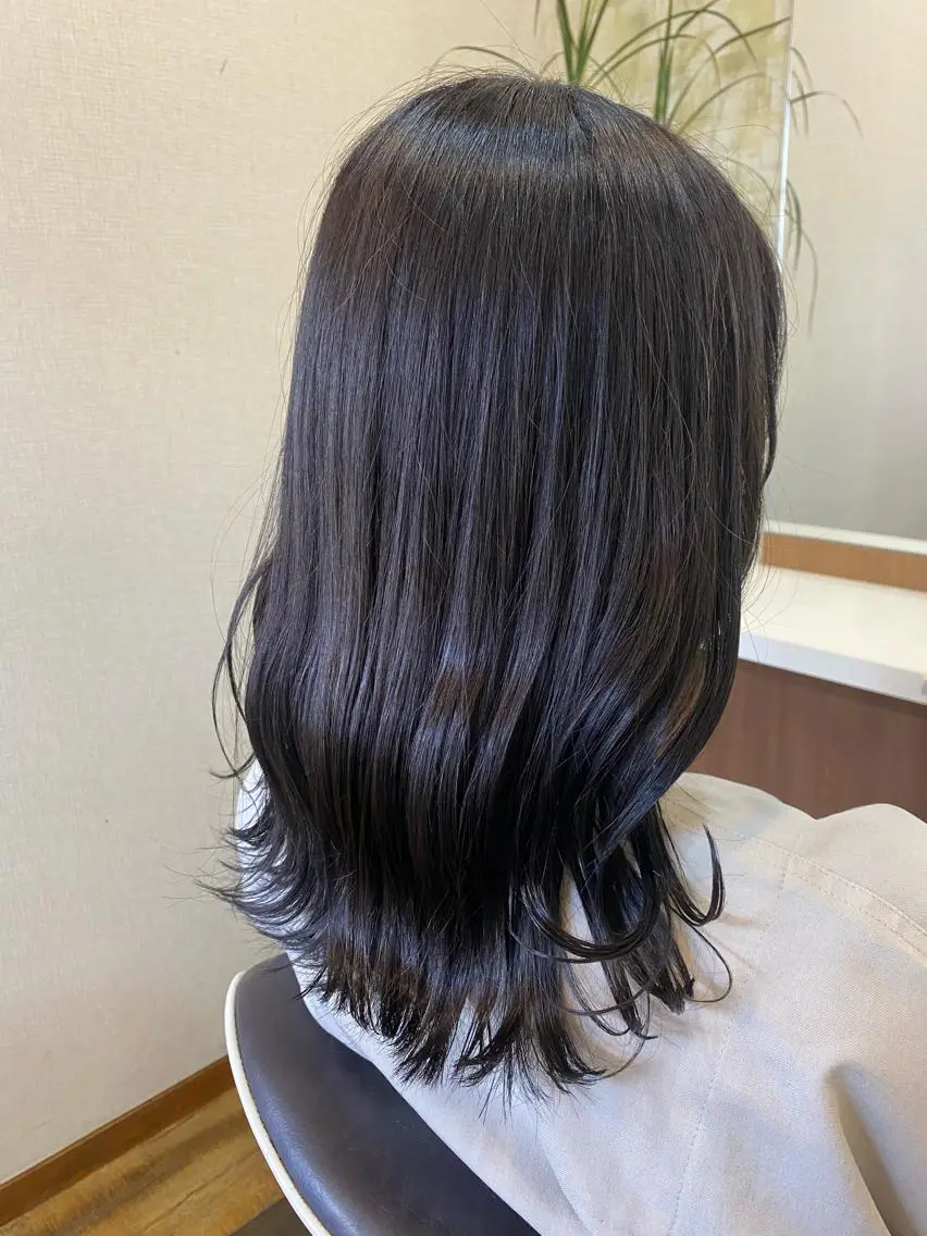 セミロング カラー 🌻井上 マリー🌻のヘアスタイル