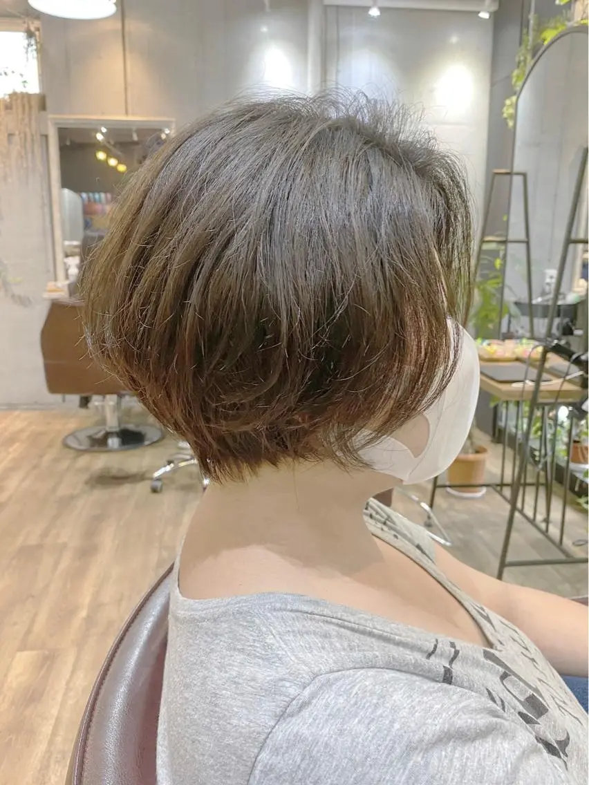 ショート カラー 増山 大起のヘアスタイル