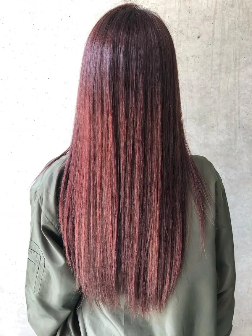 ロング カラー ハイライト/髪質改善 ans/黒木 和大のヘアスタイル