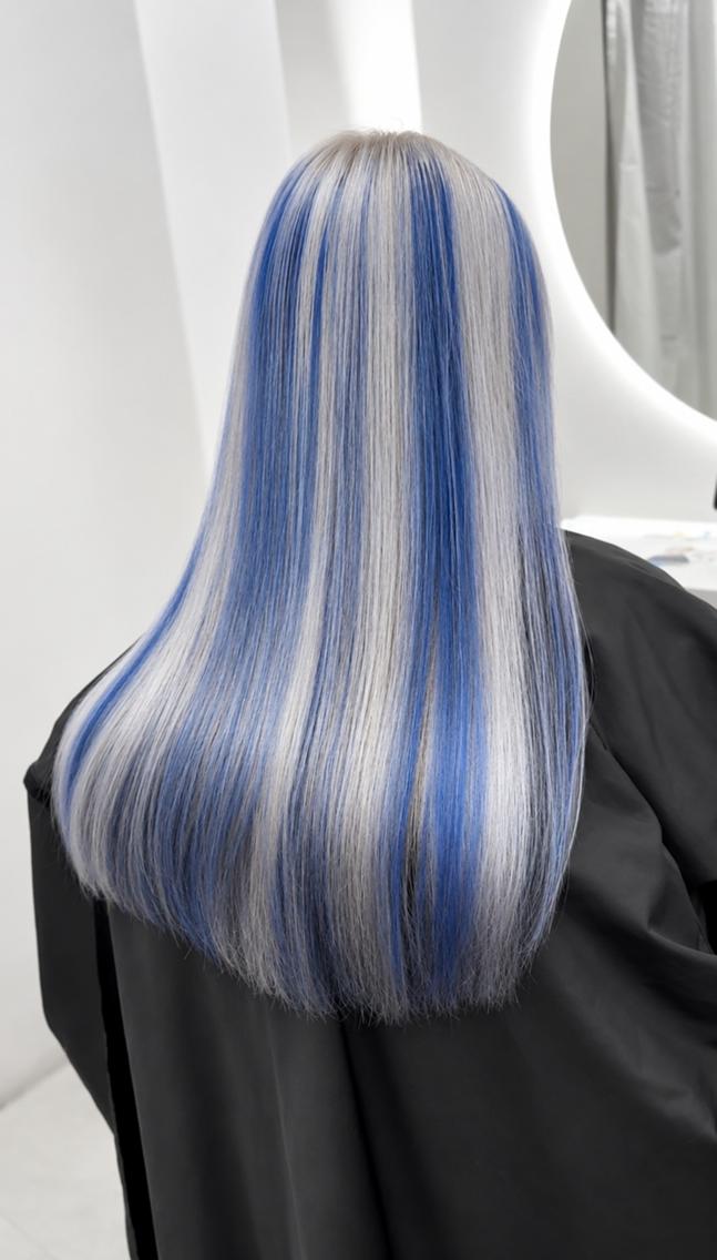 ロング ヘアカラー Cecil hair なんば店のヘアスタイル
