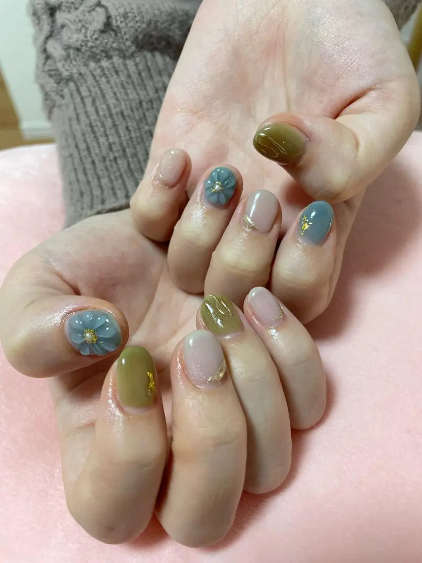 ネイル ハンドネイル フットネイル nailsalon momoのネイルデザイン