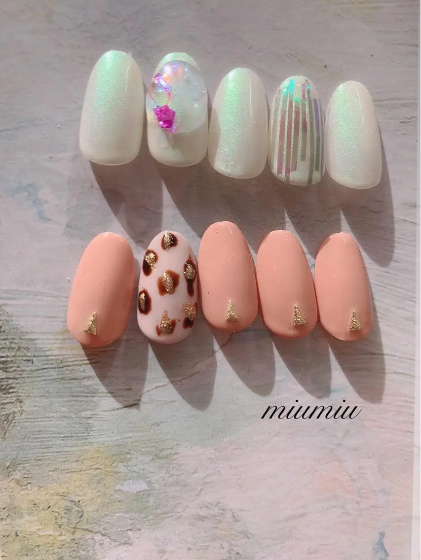 ネイル miu miuのネイルデザイン