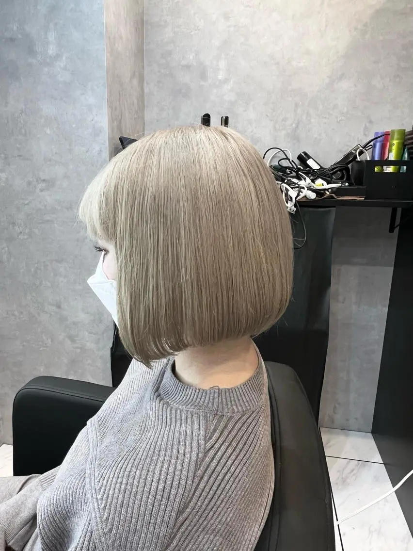 カラー SALOWIN栄 高須大貴のヘアスタイル