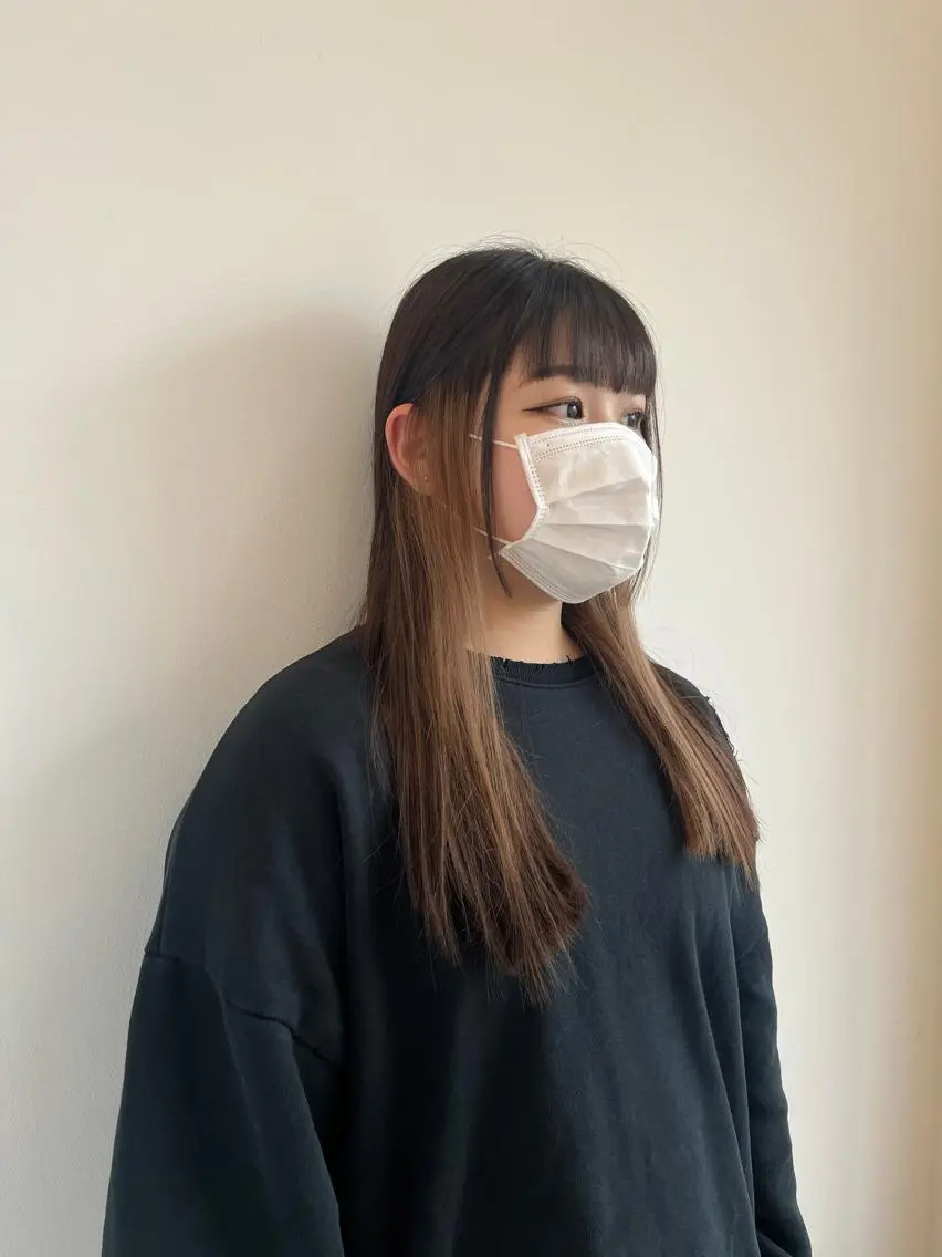 ロング カラー ヘアカラー 韓国好き🇰🇷 美容師MIKUのヘアスタイル