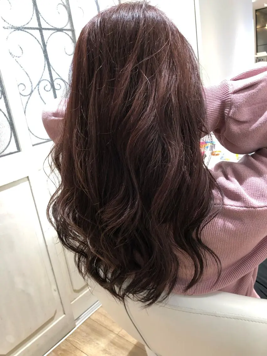 セミロング 30･40代支持率◎ 白髪ぼかし/うる艶髪のヘアスタイル