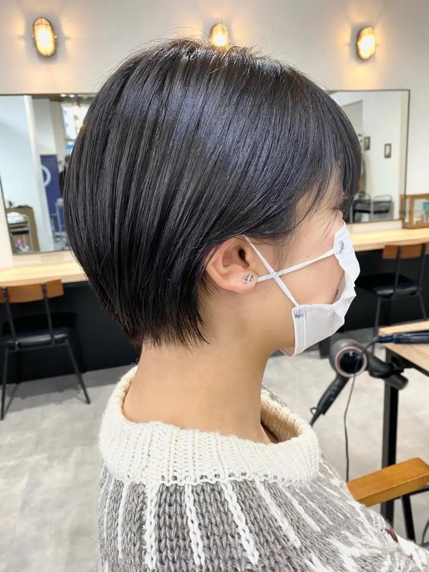 ショート ショートヘア 🍃ボブ&ショート 特化🍃髪質改善🍃のヘアスタイル