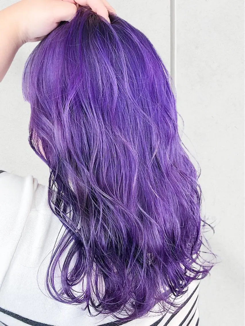 セミロング カラー ヘアアレンジ VIM hairおもろまち店のヘアスタイル