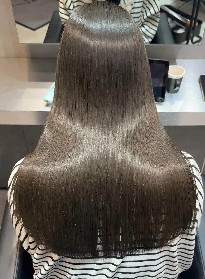 ロング カット ヘアカラー トリートメント BUCKS【天王寺】 バックス【駅30秒】のヘアスタイル