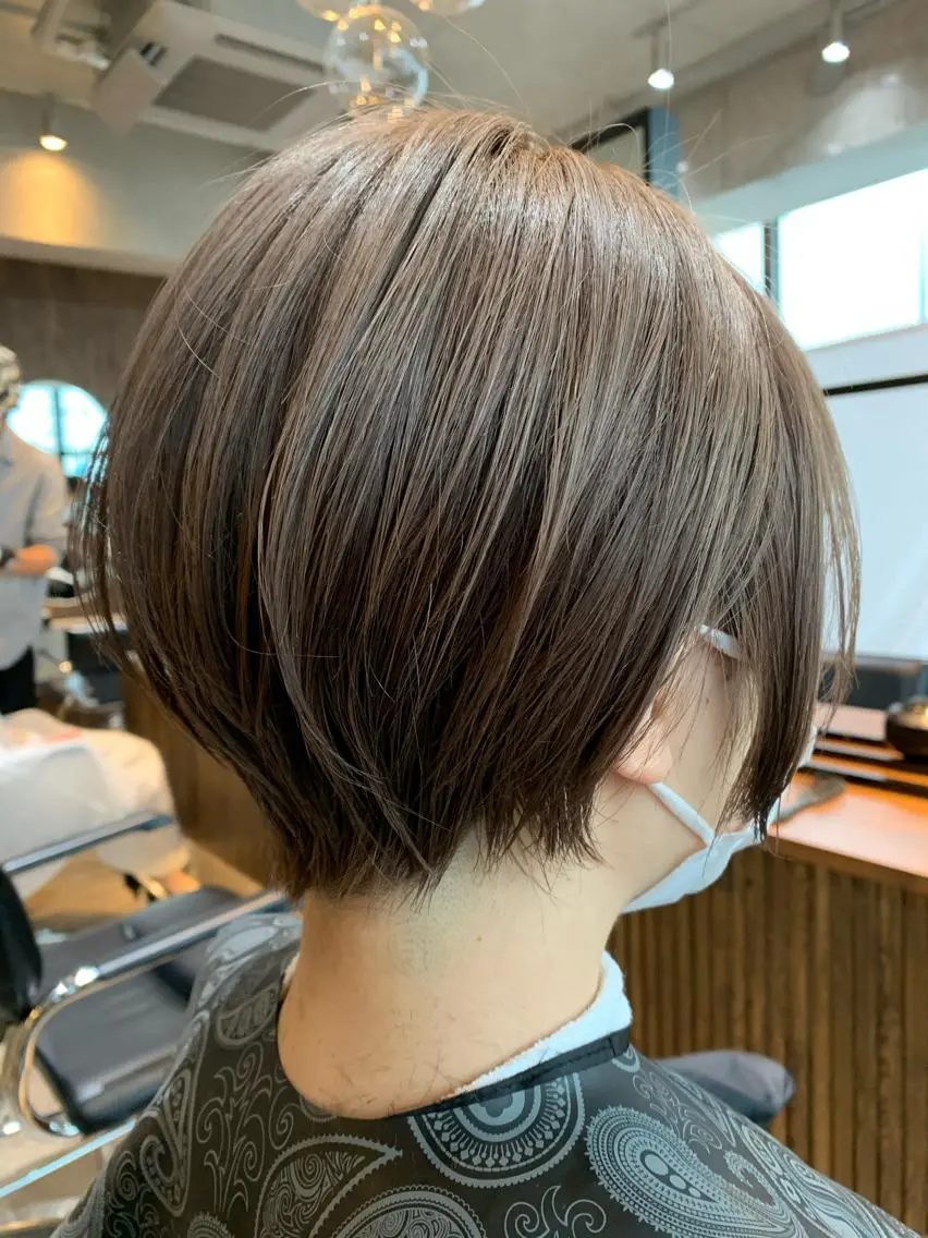 ショート カラー カット ヘアカラー トリートメント 🉐レイヤー/塩見 弘樹🉐渋谷のヘアスタイル
