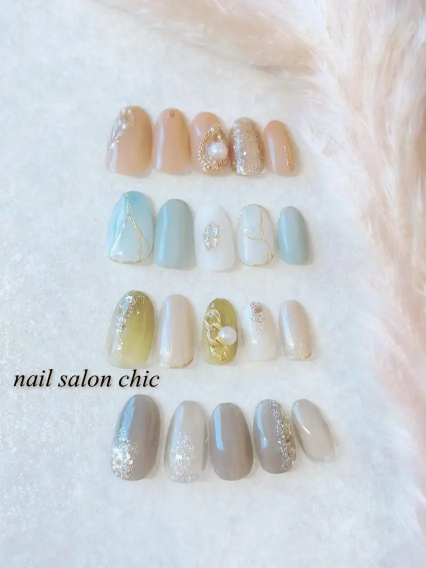 ネイル ハンドネイル nail salon chicのネイルデザイン