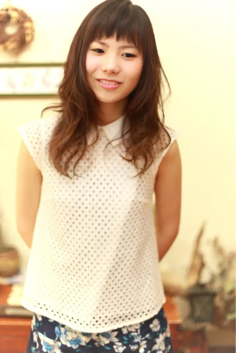 ロング 伊藤 雄一のヘアスタイル