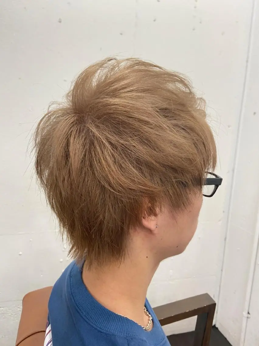 ショート メンズ 久木原 ゆりのヘアスタイル