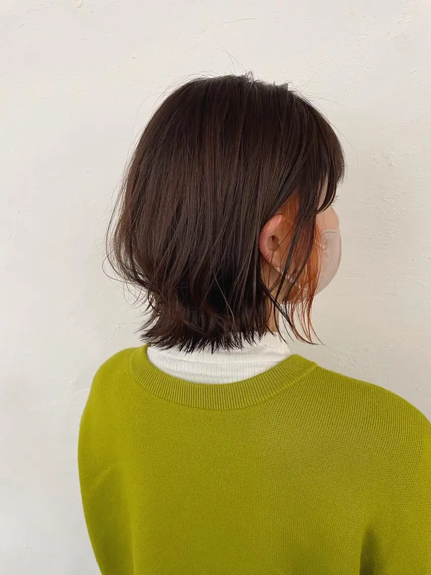 ショート カラー 冨木 雄斗のヘアスタイル