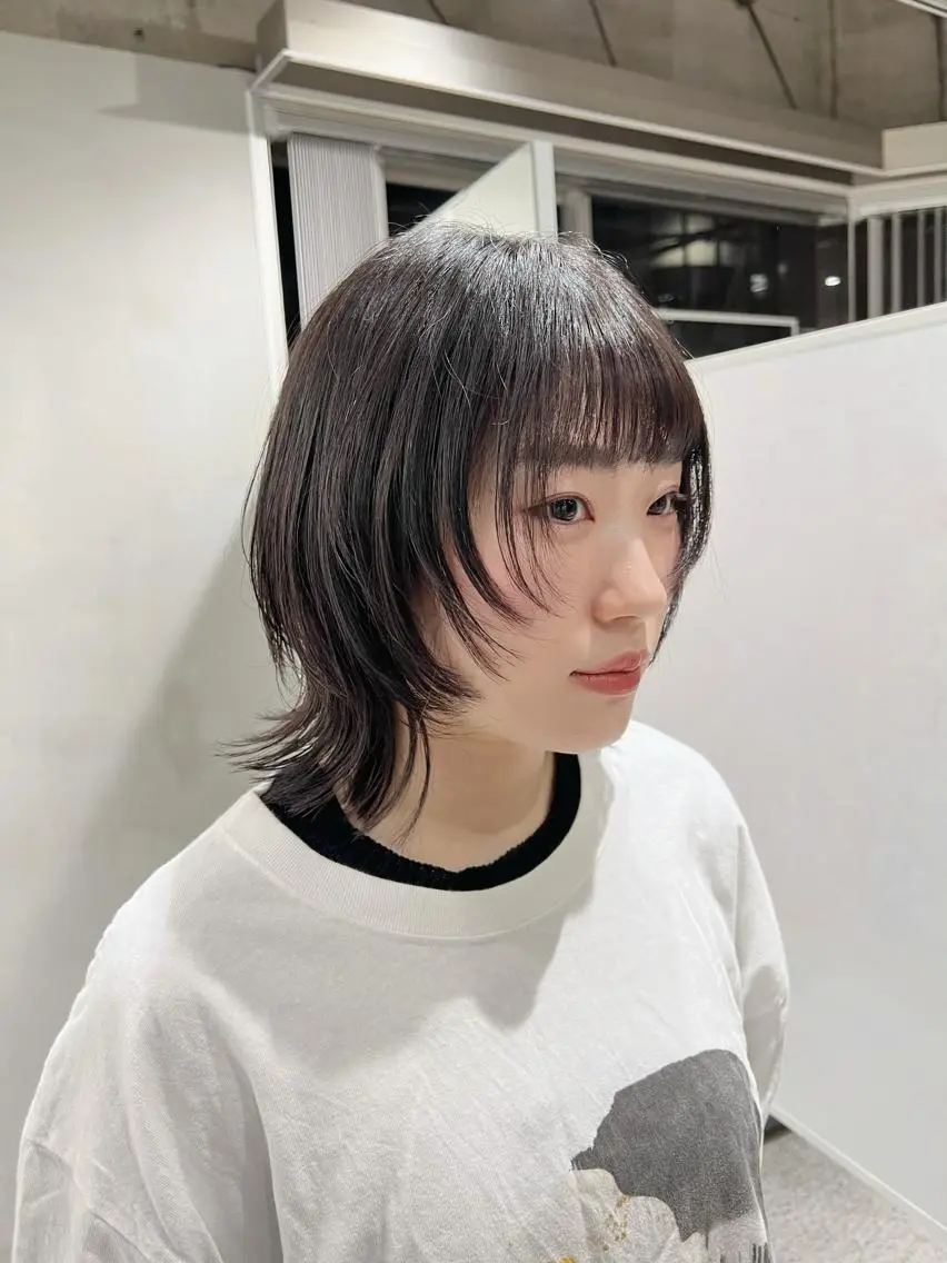ショート 🐺立川のウルフ屋 さん🐺おかみ🐺のヘアスタイル