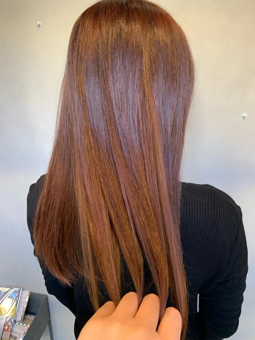 ミディアム カット トリートメント 🌟美髪縮毛矯正🌟 吉田冴一のヘアスタイル