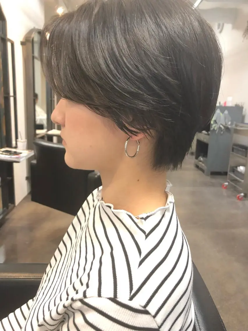 ショート ハンサムショート ショートヘア 中野 恵脩のヘアスタイル