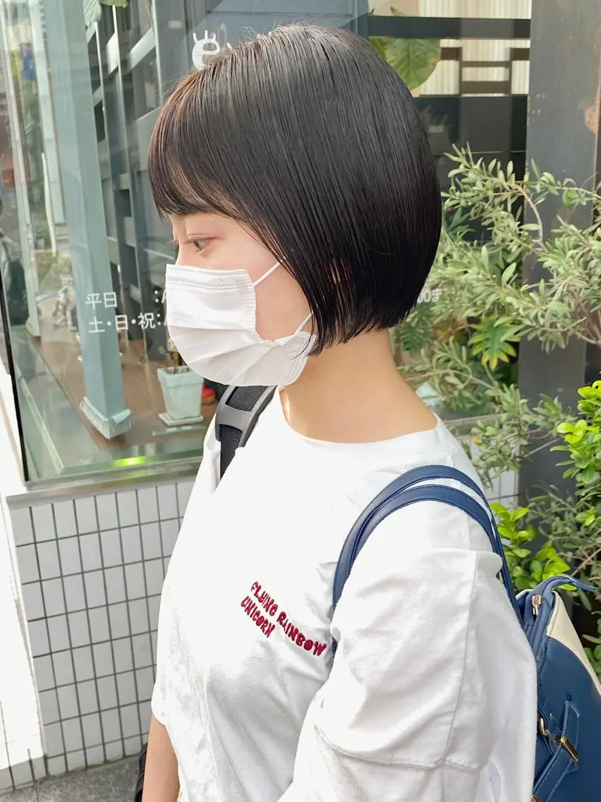 ショート ボブ 似合わせカット momoka /ショート/ボブのヘアスタイル