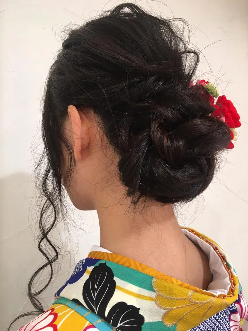 ヘアアレンジ 乳井 悠香のヘアスタイル