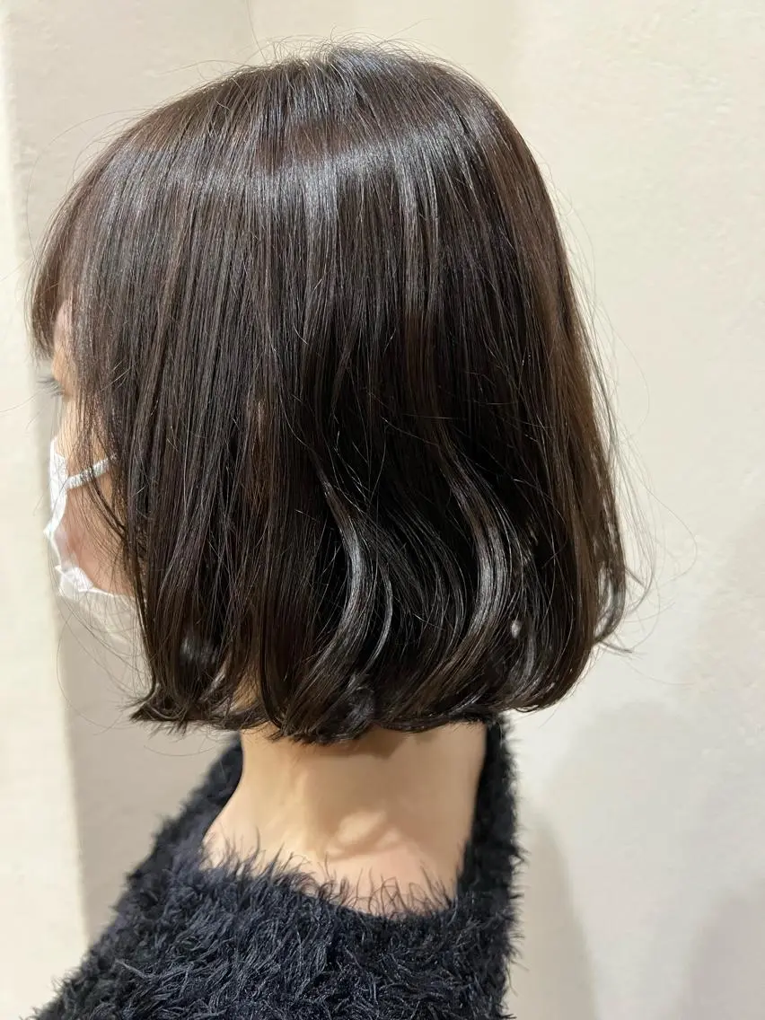 ミディアム ボブ カット 仕上がり満足度 No.1池田篤史のヘアスタイル