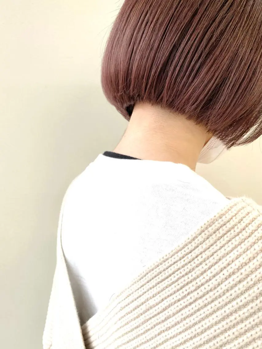 ミディアム カット ヘアカラー トリートメント 小澤大輔 YOLO hairのヘアスタイル