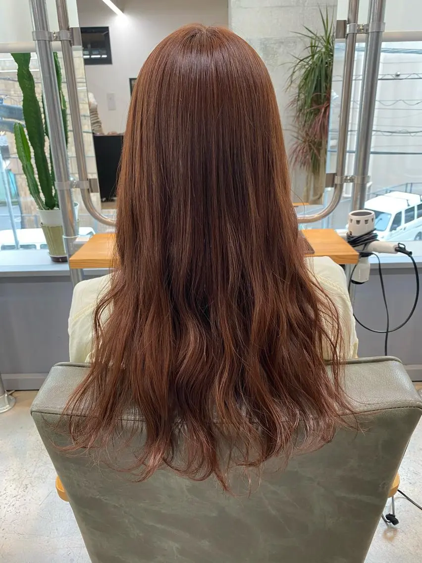 ロング カラー ヘアカラー トリートメント 🌼ハイライト透明感 🌼maiのヘアスタイル