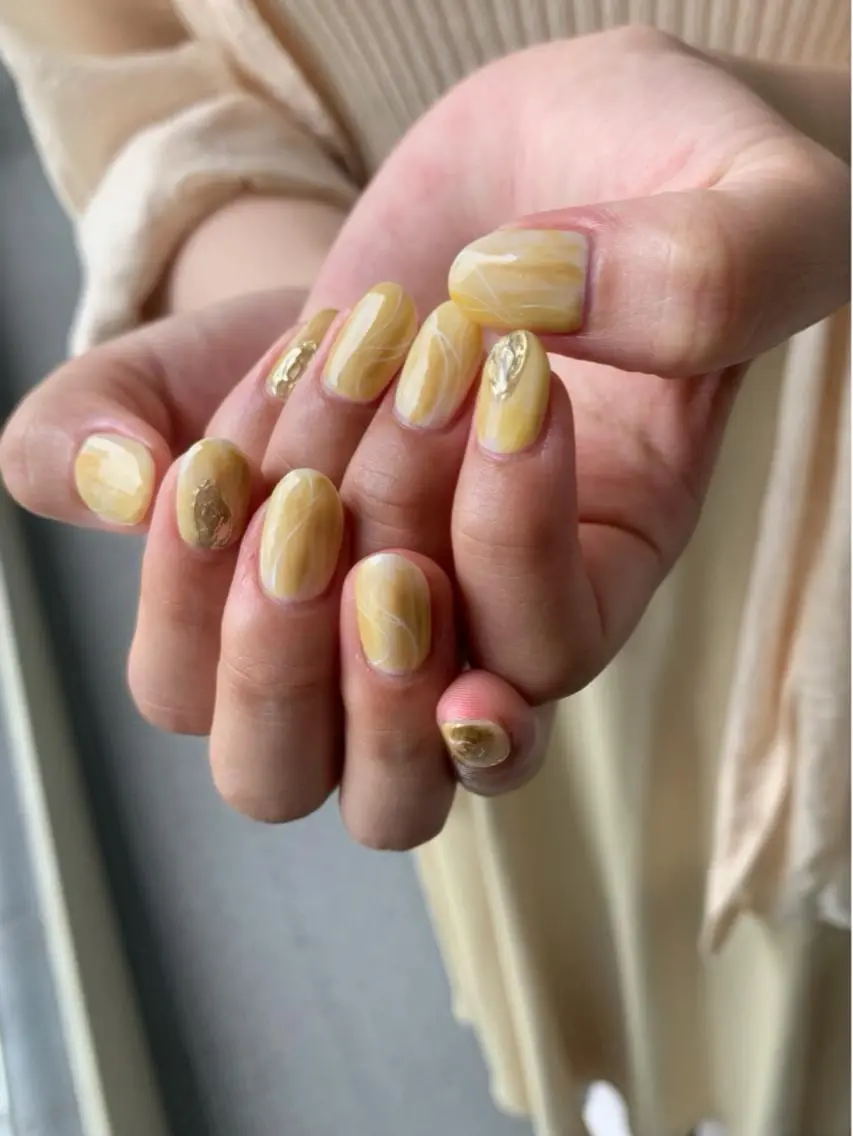 ネイル ハンドネイル フットネイル Nailsalon Fave/Rinaのネイルデザイン