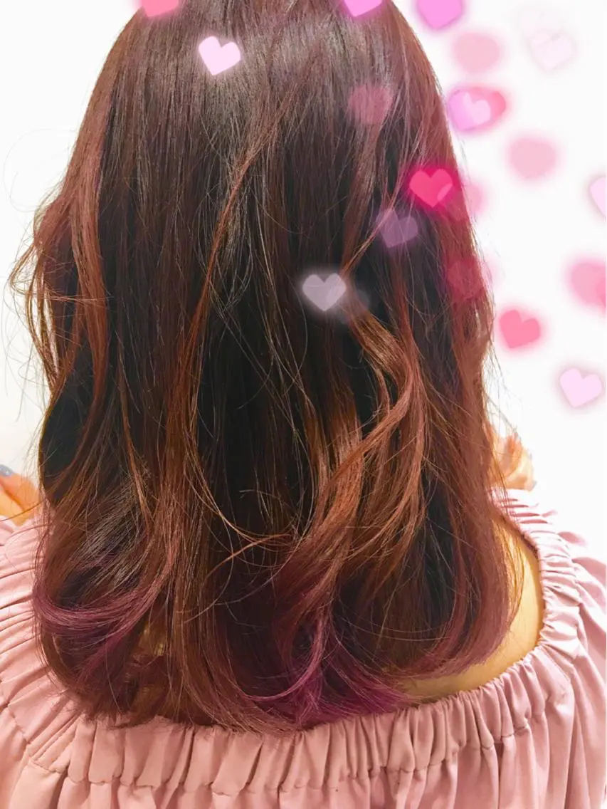 カラー 新宿駅近♡個室 ♡関口三都季🌜のヘアスタイル